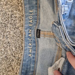 American eagle high-waisted stretch mom jeans